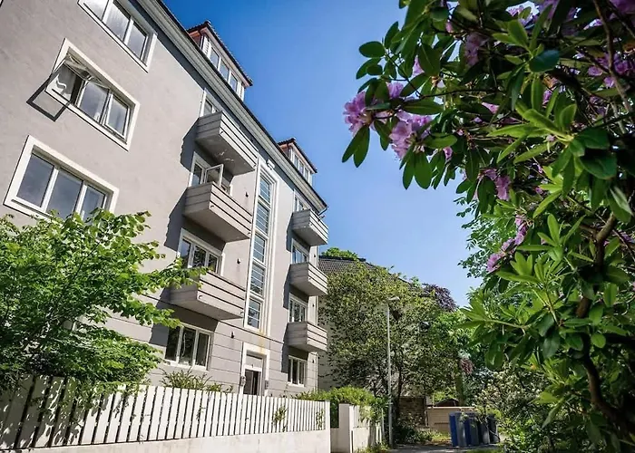 Apartmán Dinbnb I Dockside With Modern Kitchen And Workspace Bergen